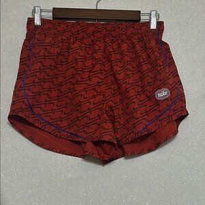 Nike Dri-FIT Red-Orange Athletic Shorts